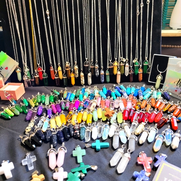 2 for 40 Silver rope Bullet Pendant charm bracelets. - Picture 3 of 4